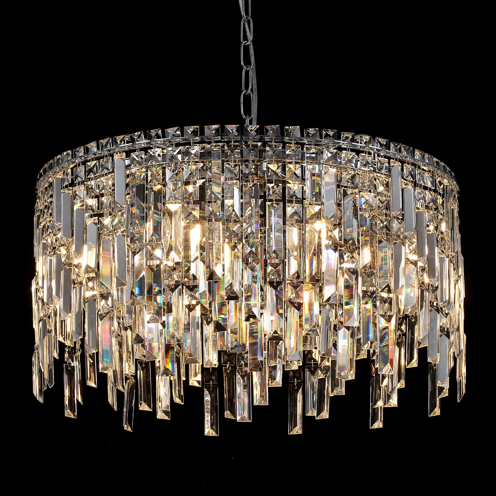 A AXILIXI Crystal Chandelier, 24